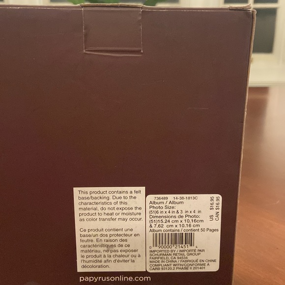 Papyrus photo Album for Grandma for 4x6 photos - Picture 6 of 12